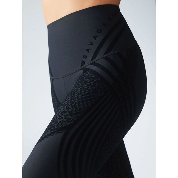 SAVAGE X FENTY Special FX High-Waist Legging Black Caviar SIZE M NEW WITH TAGS - Picture 8 of 13